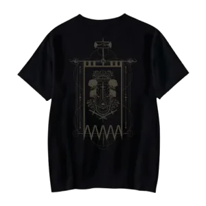 Damocles Flag Tee – Black