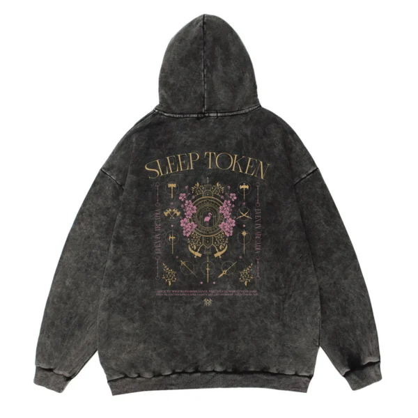 Arcadian Weapons Hoodie - Washed Black